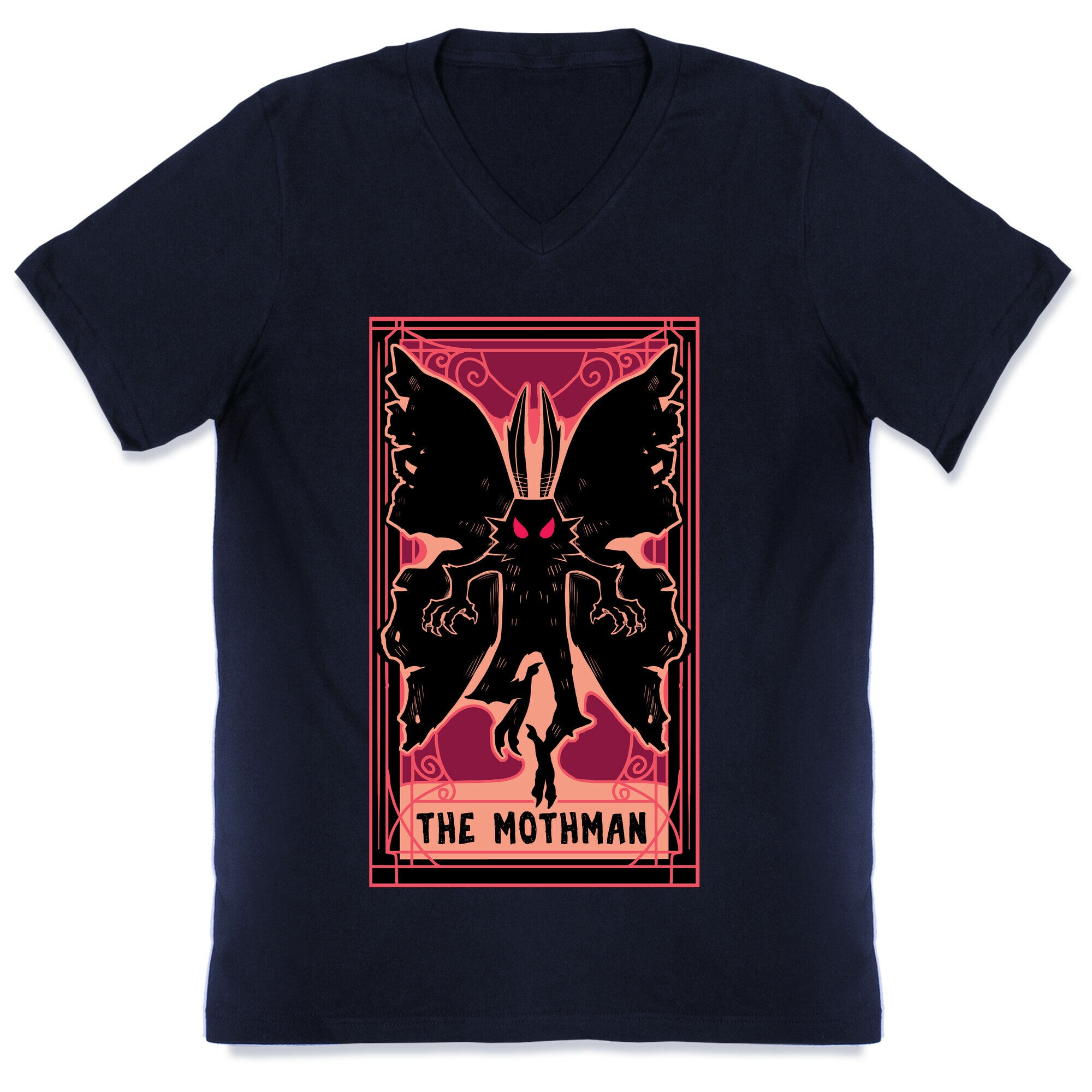 The Mothman Tarot V-Neck
